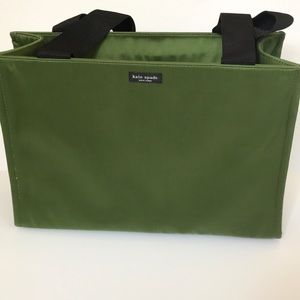 Kate Spade Green Nylon diaper bag